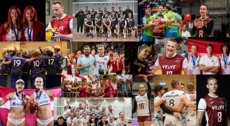 Sākas balsošana par 2022. gada Latvijas labākajiem volejbolā un "bīčā"