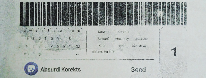 Marutas Gredzenas izstāde “Absurdi Korekts” Kalnciema kvartāla galerijā