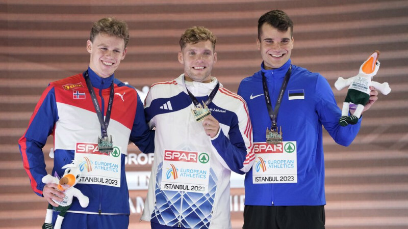 Igaunis Lillemetss izcīna bronzu septiņcīņā Eiropas čempionātā telpās