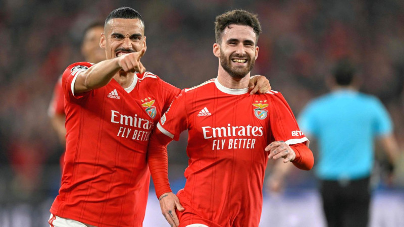 "Benfica" samaļ miltos Brigi, nopelnot pirmo ceļazīmi uz ČL ceturtdaļfinālu