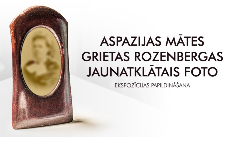 Raiņa un Aspazijas mājas ekspozīciju papildinās jauns Aspazijas mātes portrets