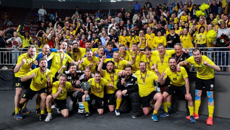 Vīriešu 1. līgā triumfē "Leģions/Grobiņas SC"