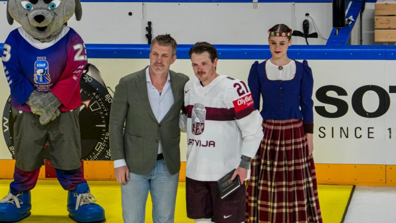 Ozoliņš: ''Latvijas hokejisti paveica to, ko daudzi no viņiem negaidīja''
