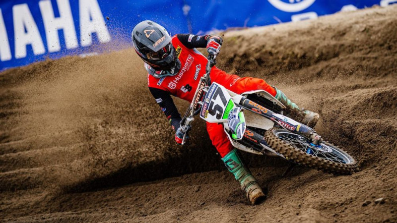 Latviešu braucēji Vācijā aizvadījuši "ADAC MX Masters" motokrosu