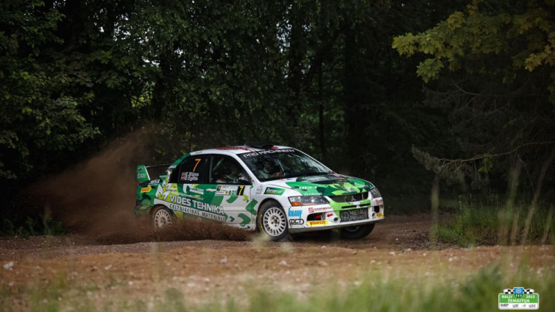 Žemaitijas rallijā latviešu Blūma/Eglīša ekipāža izcīna uzvaru savā klasē