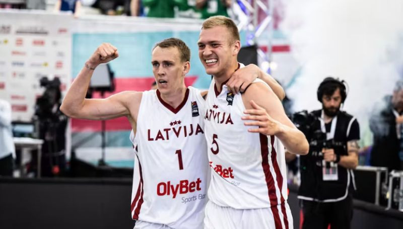 Latvijas 3x3 izlase olimpisko kvalifikāciju sāk ar uzvaru pār Mongoliju