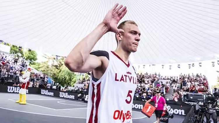 Bronzu ieguvušais debitants Lācis: "Plānoju vairāk pievērsties 3x3 basketbolam"