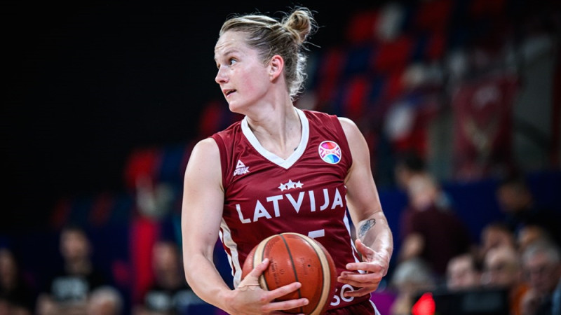 Saliec vērtējumus Latvijas basketbolistēm par spēli pret Melnkalni!