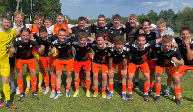 JDFS "Alberts" Nākotnes līgas komandu duelī grauj ar 8:0 un sasniedz 1/8 finālu