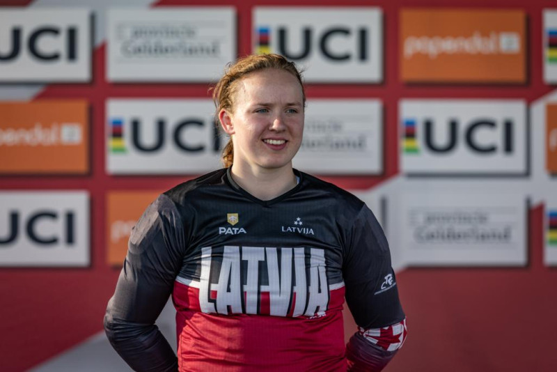 Stūriškai otrā uzvara divās dienās Pasaules kausā BMX superkrosā U23 grupā