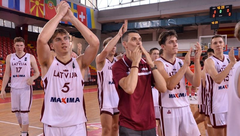 Latvijas U20 izlases lieliskā statistika un zemā pozīcija kopvērtējumā