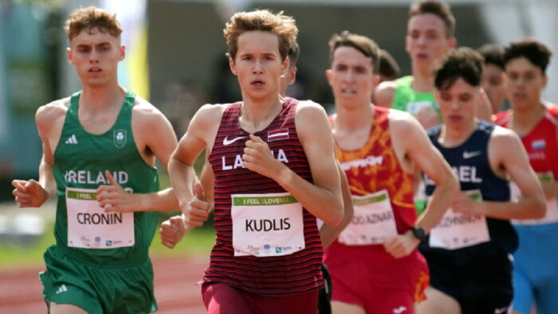 Arkādietis Kudlis un krāslaviete Sitnika uzvar Latvijas čempionātā 5km, Rastorgujevam sudrabs