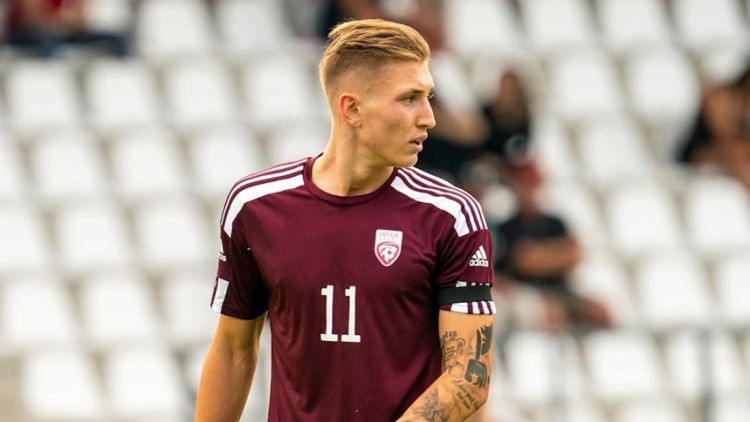 Latvijas U21 izlase mājas spēlei pret Itāliju izsauc divus C sērijas futbolistus