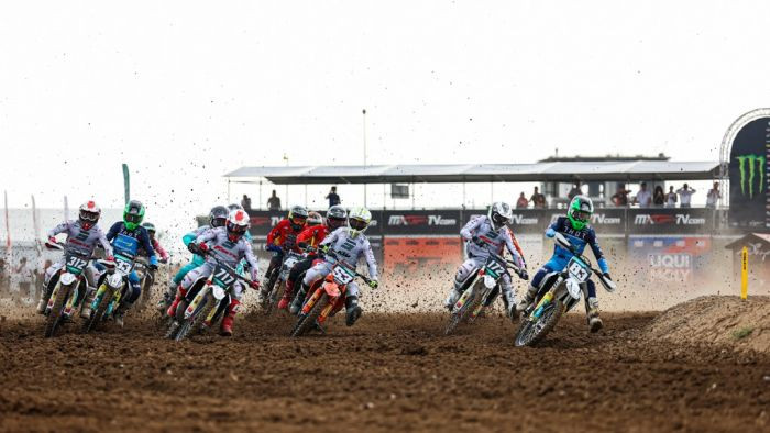 Kārlis Reišulis atgriežas ar astoto vietu, Bonakorsi - EMX250 klases čempions