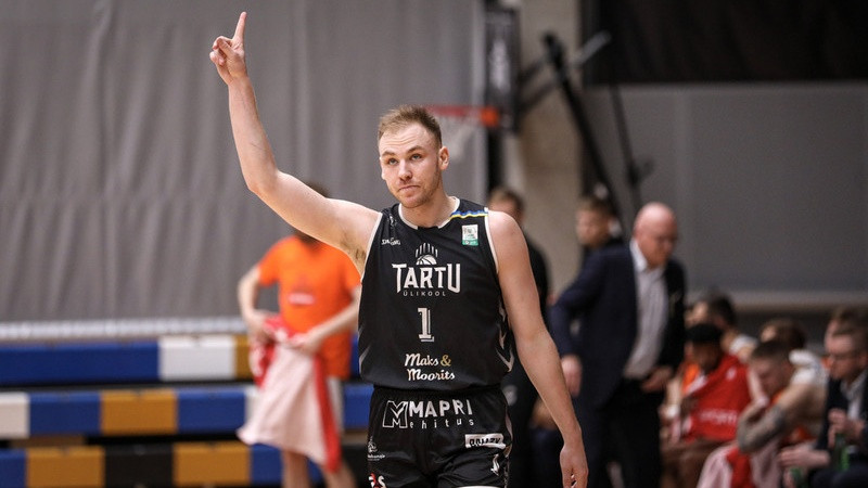 Vētras trenētās Tartu līderis Rozentāls kļuvis par LAT-EST decembra MVP