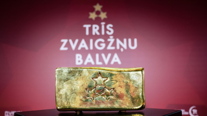 Svinīgā ceremonijā pasniegs 2023. gada ''Trīs zvaigžņu balvas''