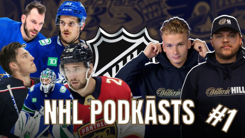 Klausītava | NHL podkāsts: latviešu pirmais mēnesis, galvenās sensācijas un izgāšanās