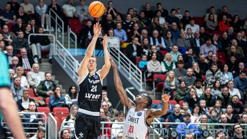 Leģionāri iemet 56 no 70 punktiem, VEF izcīna pirmo uzvaru Čempionu līgā