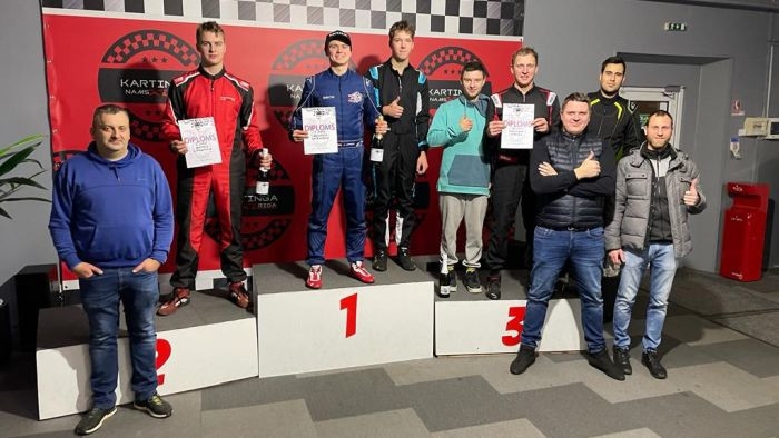 "Openkart" čempions Laipnieks uzvar "Joker Karting Challenge" pirmajā posmā