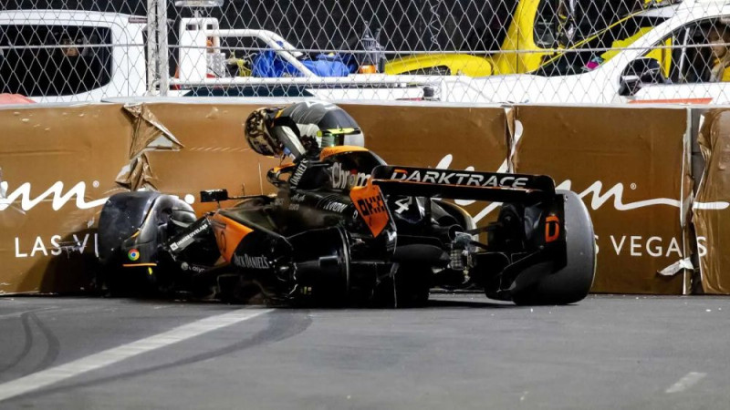 "McLaren" vadītājs: "Noriss avarēja trasē esošas bedres dēļ"