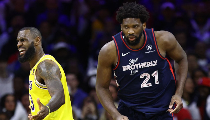 Embīds ar triple-double sekmē +44 pret "Lakers", "Nuggets" šokē "Clippers"