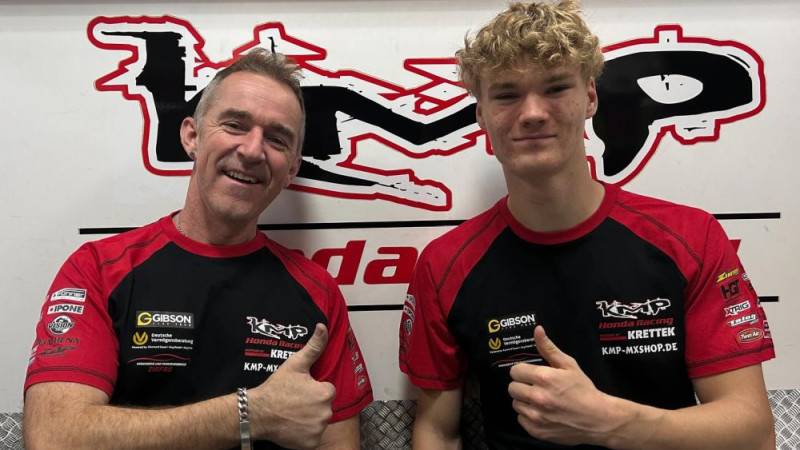 Motokrosa braucējs Bidzāns nākamajā sezonā pārstāvēs "KMP-Honda-Racing Team"