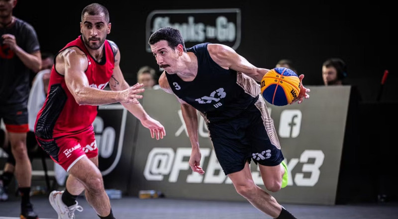 "Ub" 3x3 basketbolisti otro gadu pēc kārtas triumfē Pasaules tūres finālturnīrā