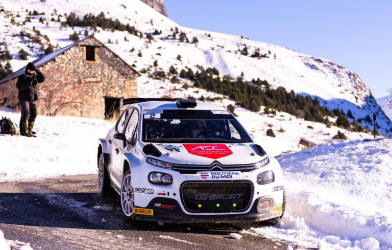 Grjazins debijā ar ''Citroën C3 Rally2'' izcīna pārliecinošu uzvaru Francijā