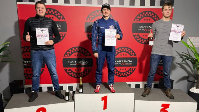 Laipniekam vēl viena uzvara "Joker Karting Challenge" sacīkstēs