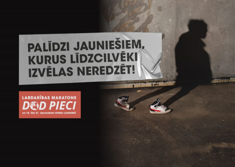 Izvēlies ieraudzīt! Labdarības maratona “Dod pieci!” pārraides Latvijas Televīzijā un LSM