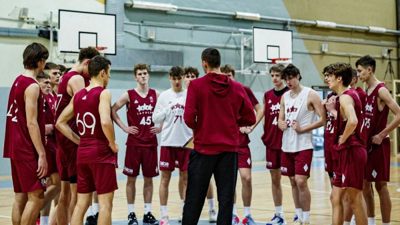 Liepājai, Mārupei, Valmierai plašākā pārstāvniecība Latvijas U16 un U18 izlasēs