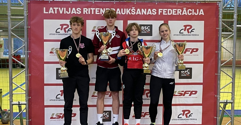 Skujiņš, Neilands, Liepiņš un Karbonāri iepriecina jaunatnes kausa uzvarētājus