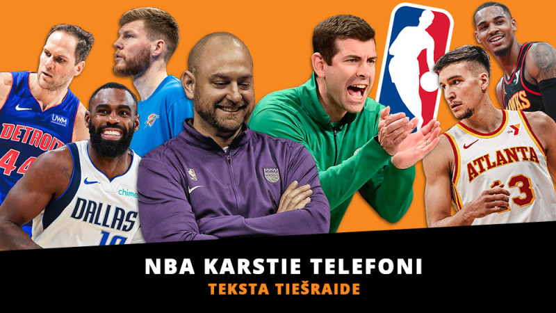 NBA karstie telefoni: "Knicks" iemaina Bogdanoviču, Bertāns kļūst par sirseni