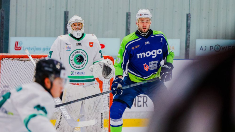 OHL līderes "Zemgale" un "Mogo" lietuviešiem iemet astoņus vārtus