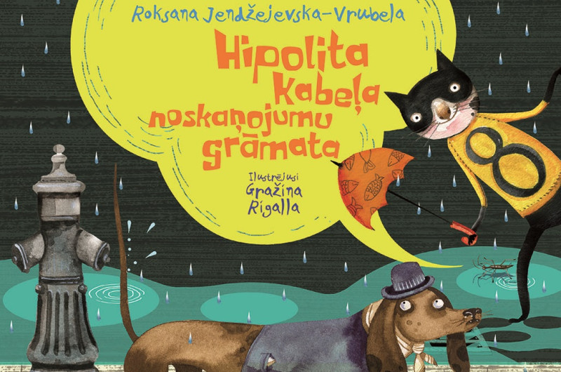 Jauna grāmata bērniem - Hipolita Kabeļa noskaņojumu grāmata