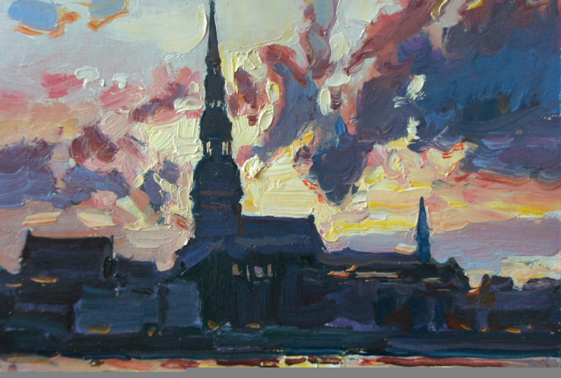 Ukrainas mākslinieka Ivana Vitjuka personālizstāde “Domas par mājām” LMS galerijā