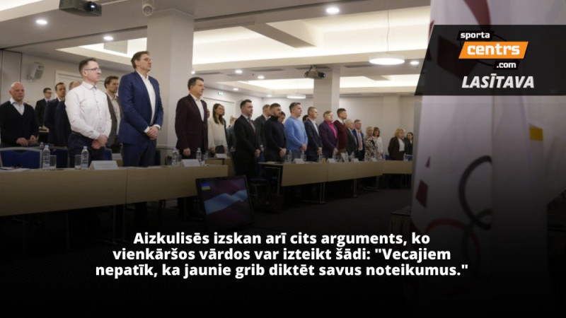 Par ko īsti cīnās Latvijas sportā? Naudu, varu, principiem?