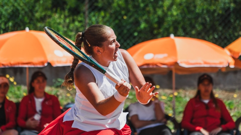 Ostapenko/Lačinova zaudē izšķirošajā taibreikā, Latvijai 0-3 pret Grieķiju