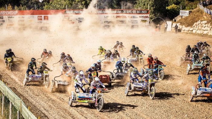 Blakusvāģu motokrosa PČ pirmajā posmā startēs 32 ekipāžas