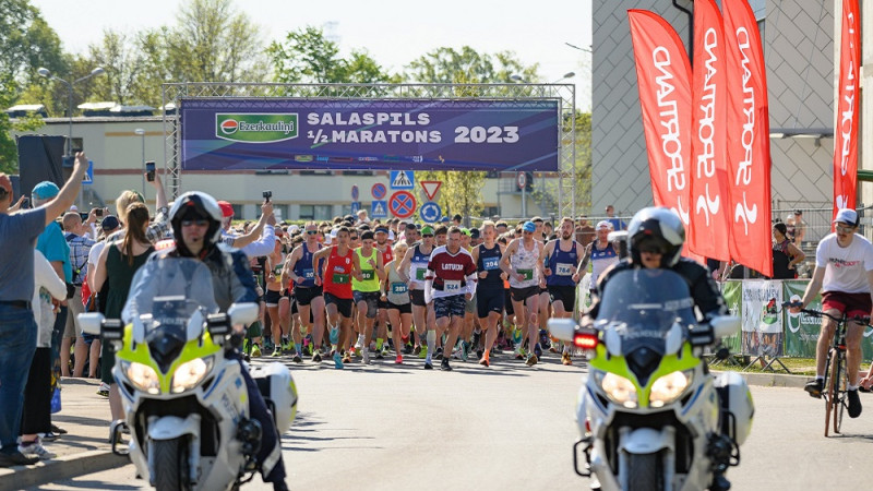 Pēc 2 nedēļām jubilejas 10. Salaspils pusmaratons ar vadošajiem skrējējiem un atbalstu Ukrainai