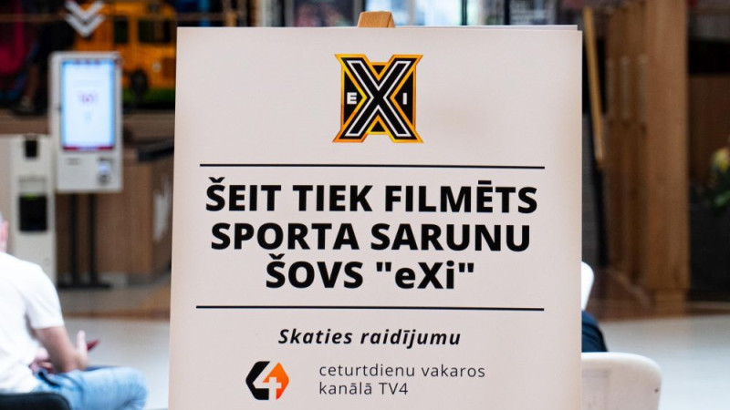 Sporta sarunu šovs "eXi" – maijā katru ceturtdienu!