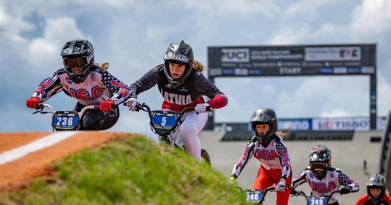 Kārkliņa izcīna trešo vietu UCI BMX Challange pasaules čempionātā