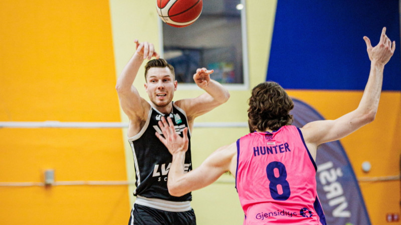 Bertāns ar trejačiem izšķir sēriju, Vefiņš kļūst par tituliem bagātāko LBL klubu
