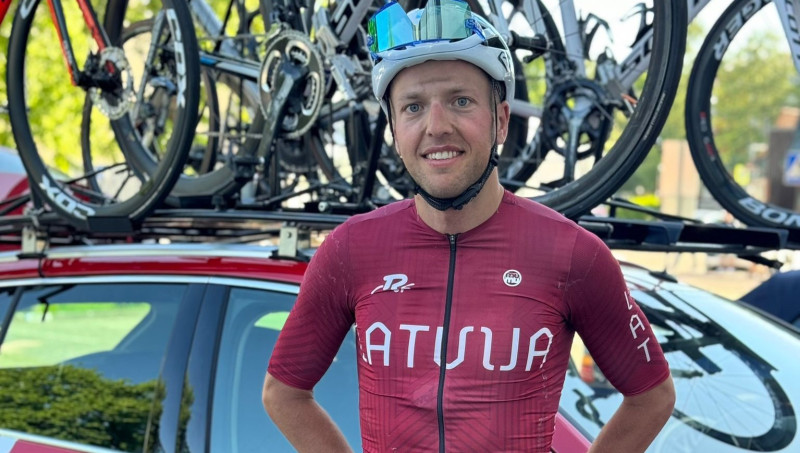 Bogdanovičs Šanhajas velobrauciena otrajā posmā finišē aiz lielās grupas