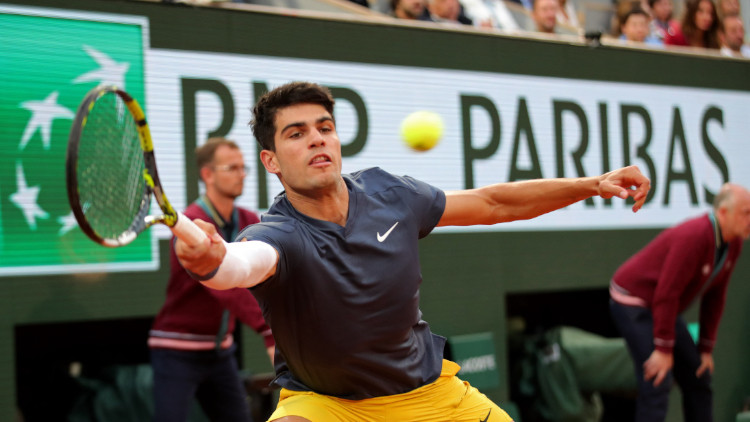 Alkarass otro gadu pēc kārtas spēlēs "French Open" pusfinālā