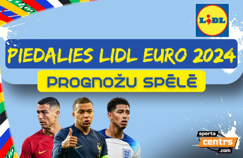 Piedalies LIDL Euro 2024 prognožu spēlē!