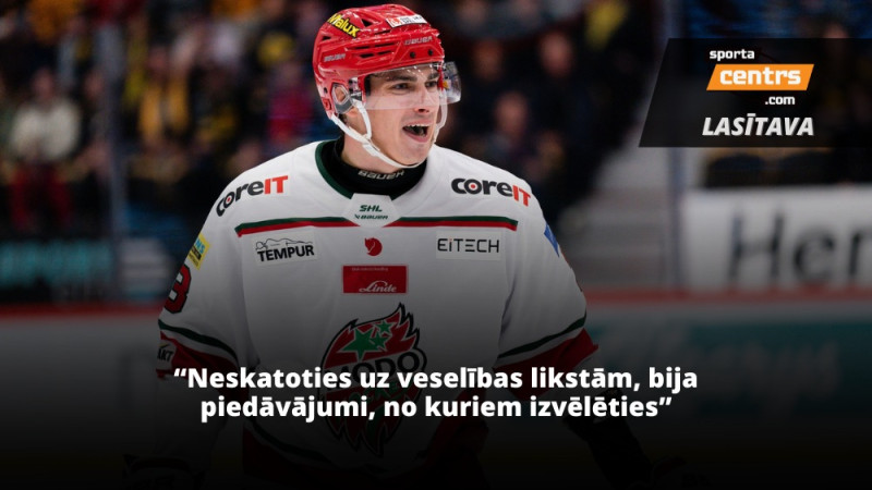 Rubīns: "Mācība, ka jāmāk pateikt "nē" un pirmajā vietā jānoliek veselība"