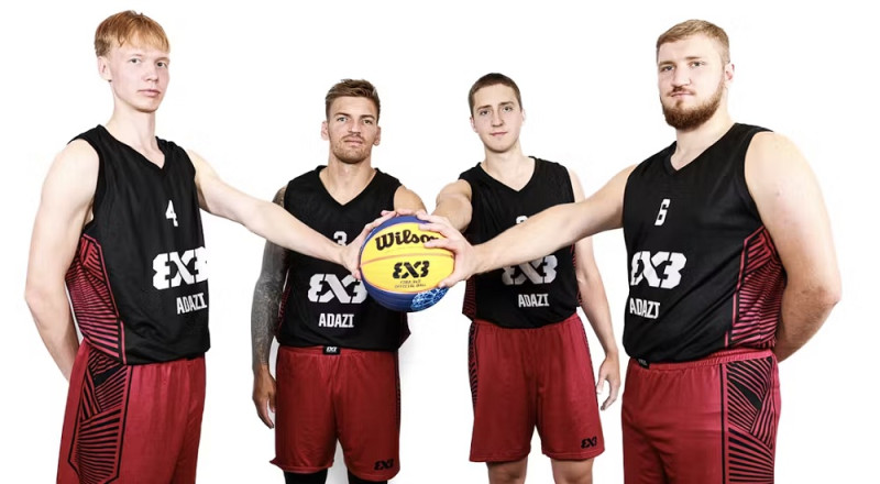 "Ādažu" 3x3 basketbolisti Čendu "Masters" sāk ar pārliecinošu zaudējumu