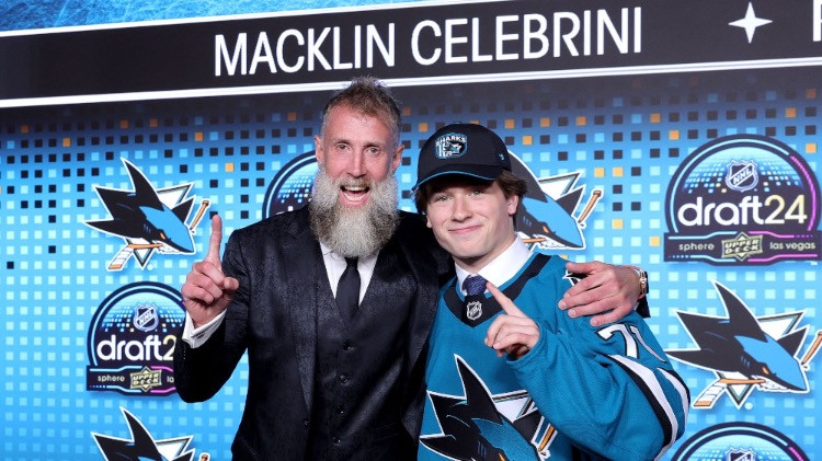Bez pārsteigumiem: "Sharks" ar pirmo numuru draftē centru Selebrīni