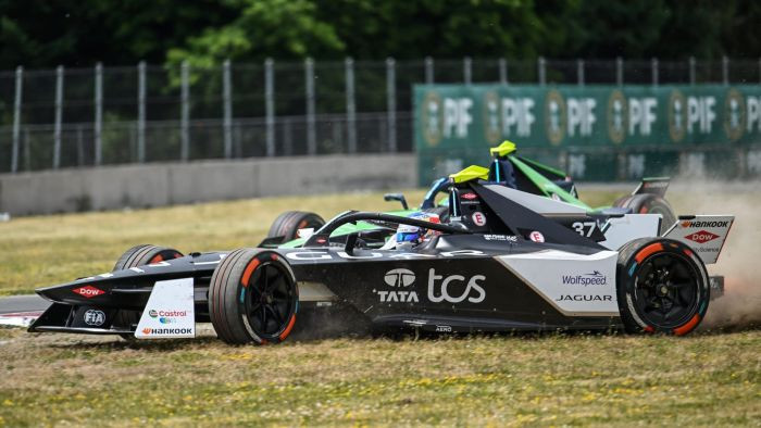 "Formula E" līderim posms Portlendā izvēršas katastrofāli neveiksmīgs